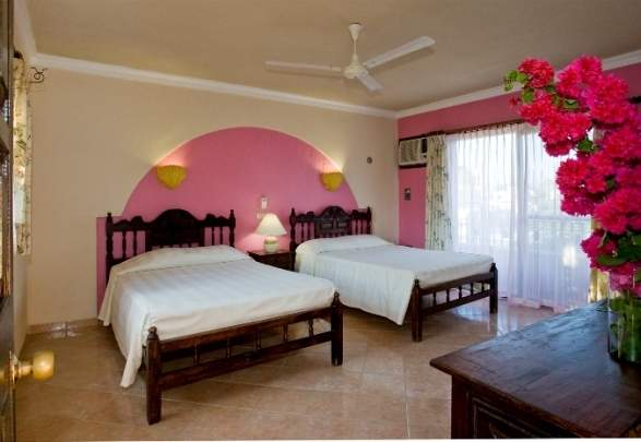 Habitacion Hotel Cabñas Maria del Mar Isla Mujeres